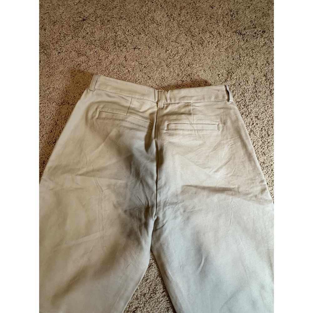Michael Kors Slim Fit Brown‎ Chino Pants Women's Size 6 Skinny Leg Professional - Picture 11 of 12